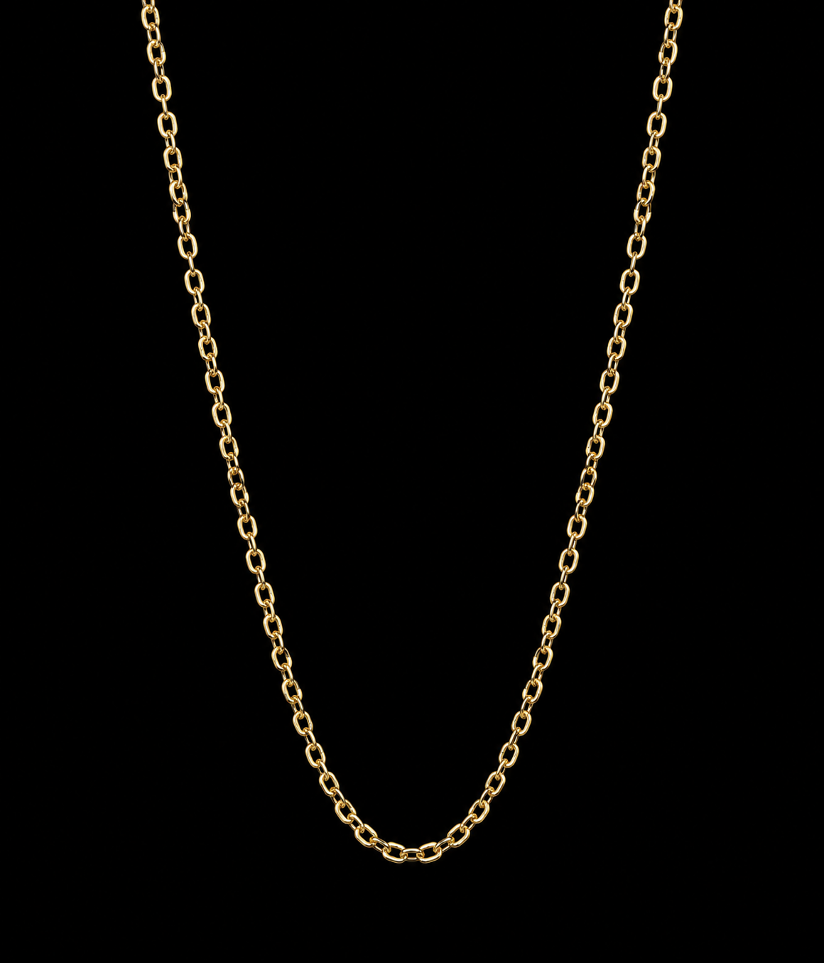 Golden Whisper Chain Necklace