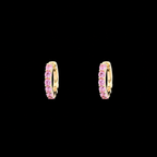 ROSE ECLIPSE HOOP EARRINGS