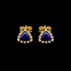 Royal Trilliant Lapis Studs