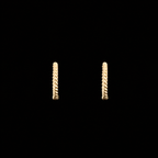 TWISTED HOOP EARRINGS XS'