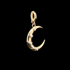 STARDUST CRESCENT DIAMOND MOON