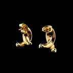 GOLD KNOT EARRINGS