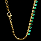 Elegant Emerald Necklace