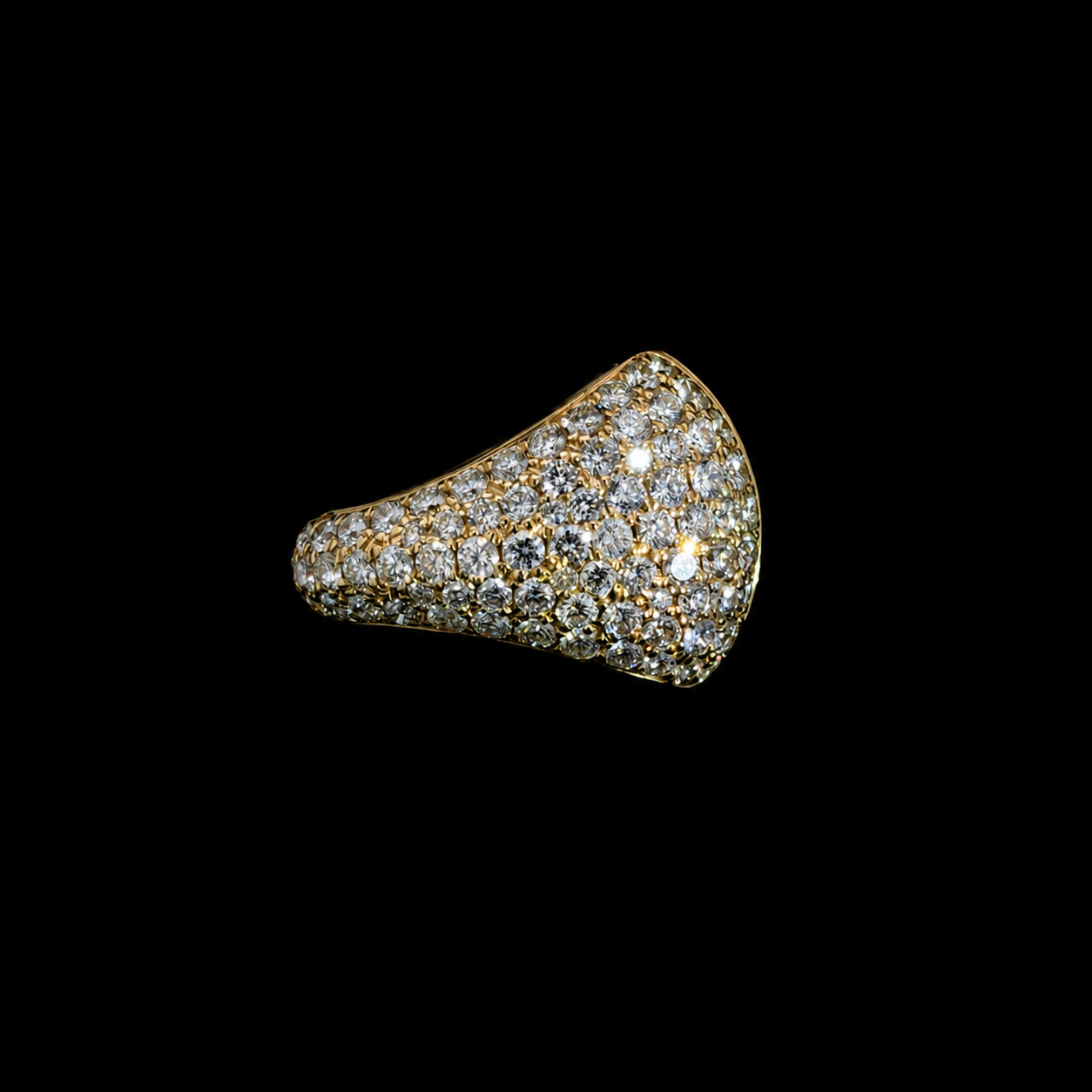 Diamond Gold Cuff