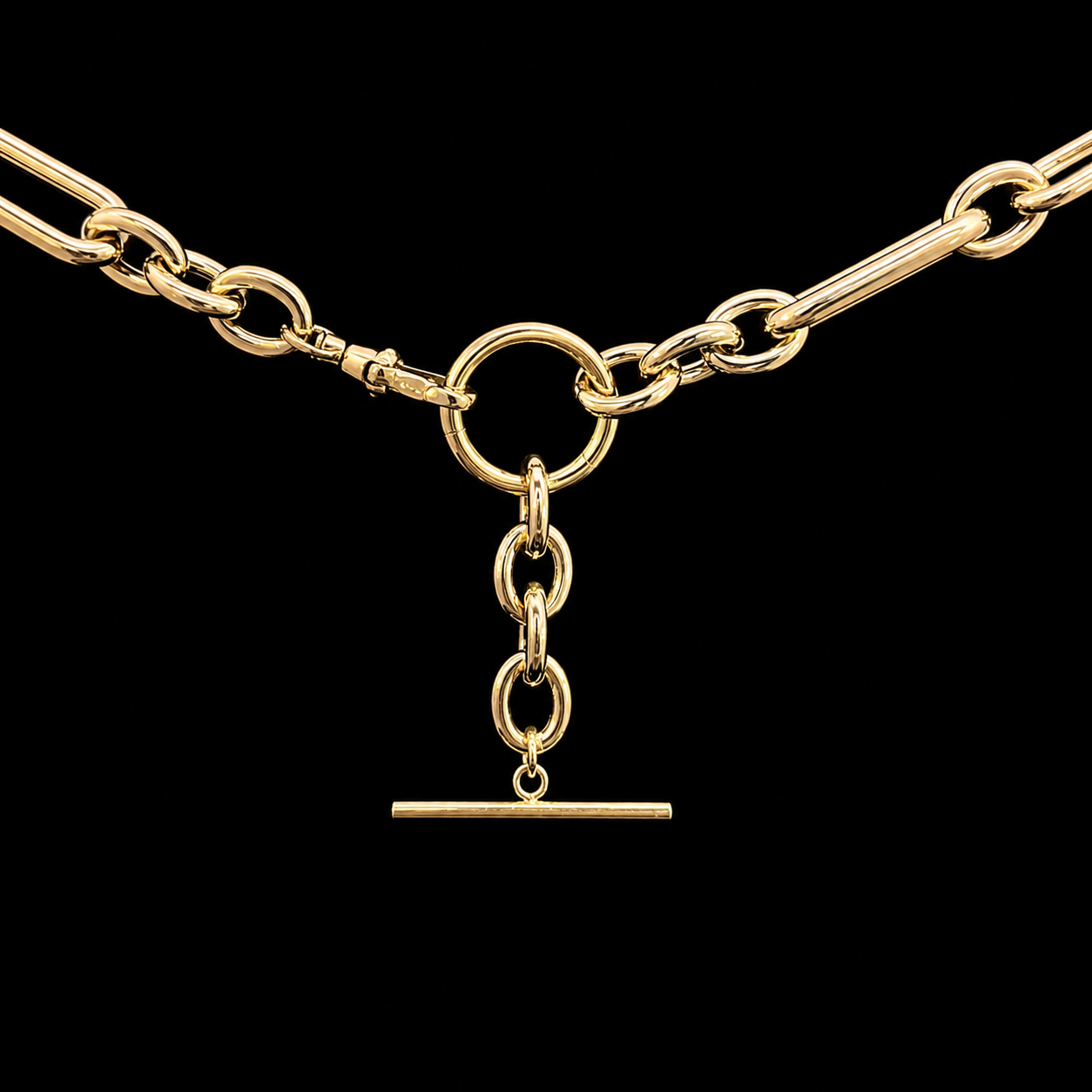 Paperclip Toggle Chain