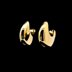Bold Nuve Hoop Earrings