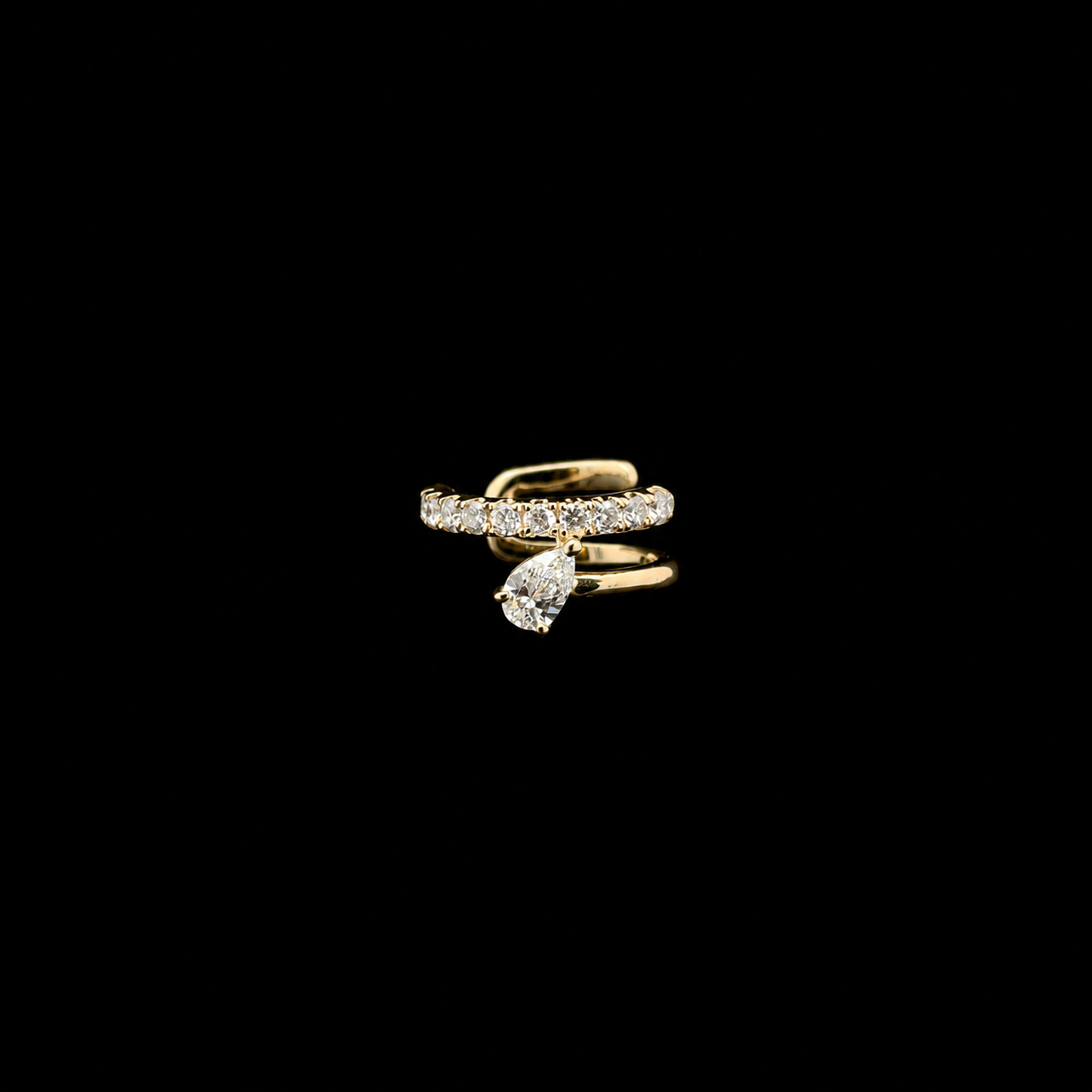 Grace Bezel Cuff