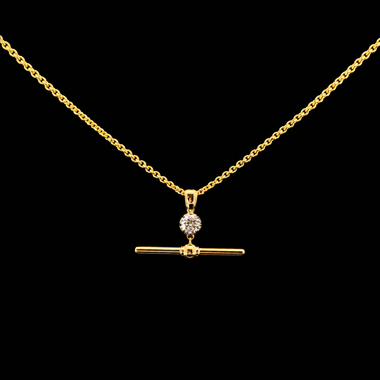 Pendulum Diamond Pendant