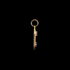 Twin Drop Sapphire Charm