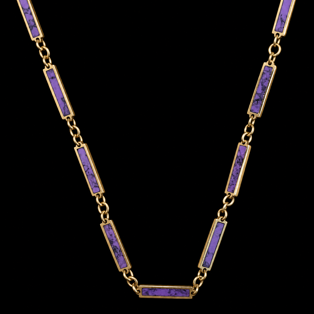 Inlay Purple Agate S 18¨