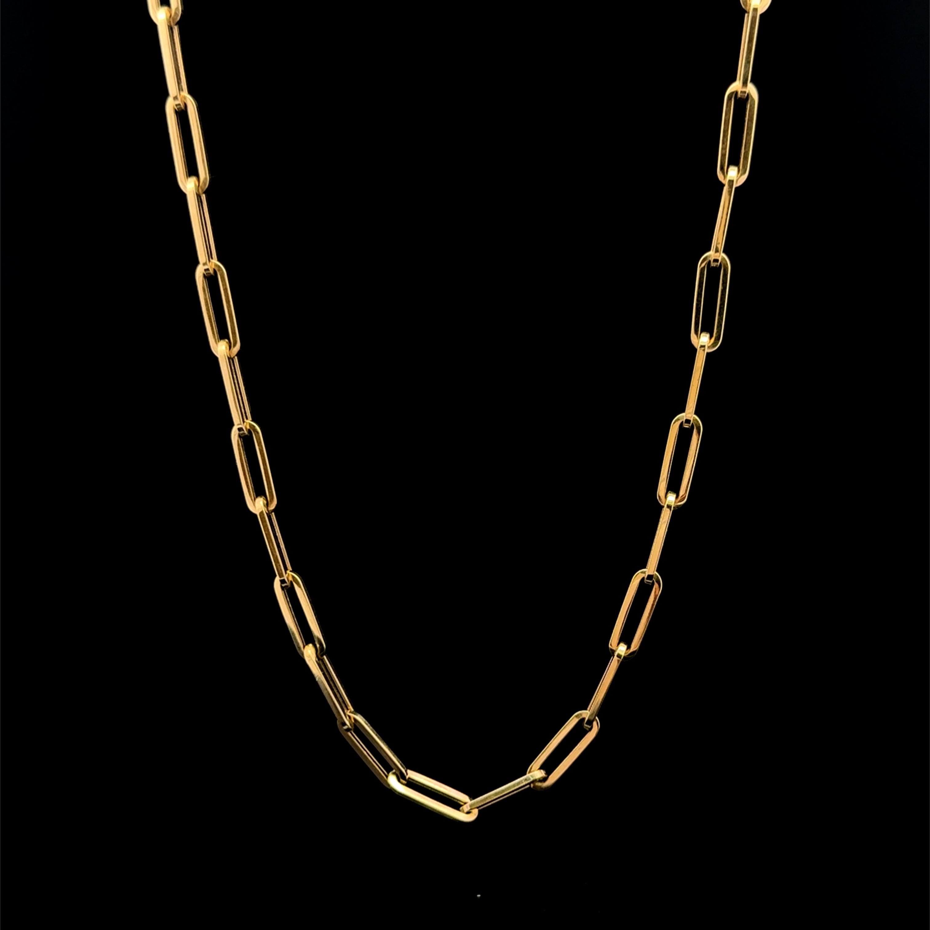 Clip Link Yellow Gold Chain