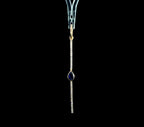 Diamond Kyanite Drop Charm