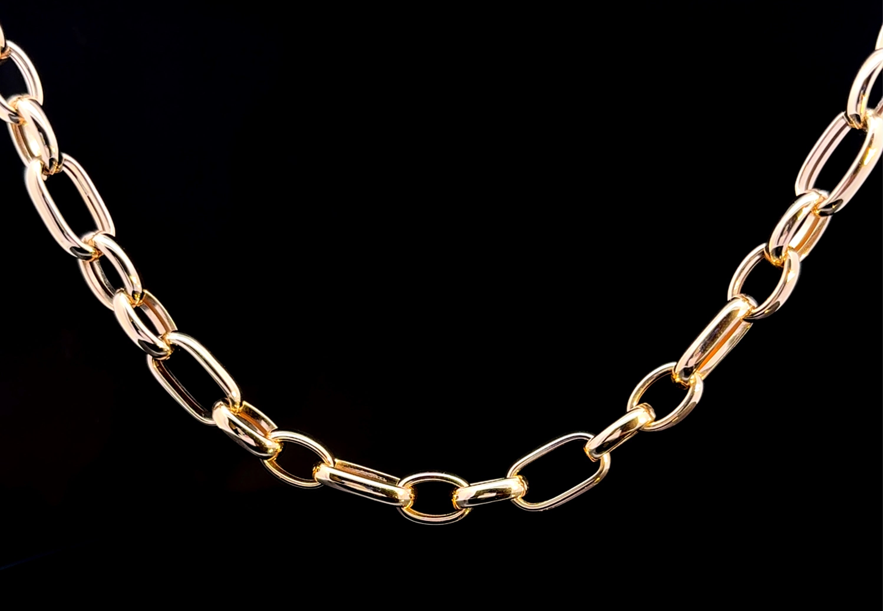 Petite and Elongated Oval Link Chain
