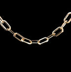 Wide Link Gold Chain