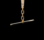 Long Golden Balance Charm