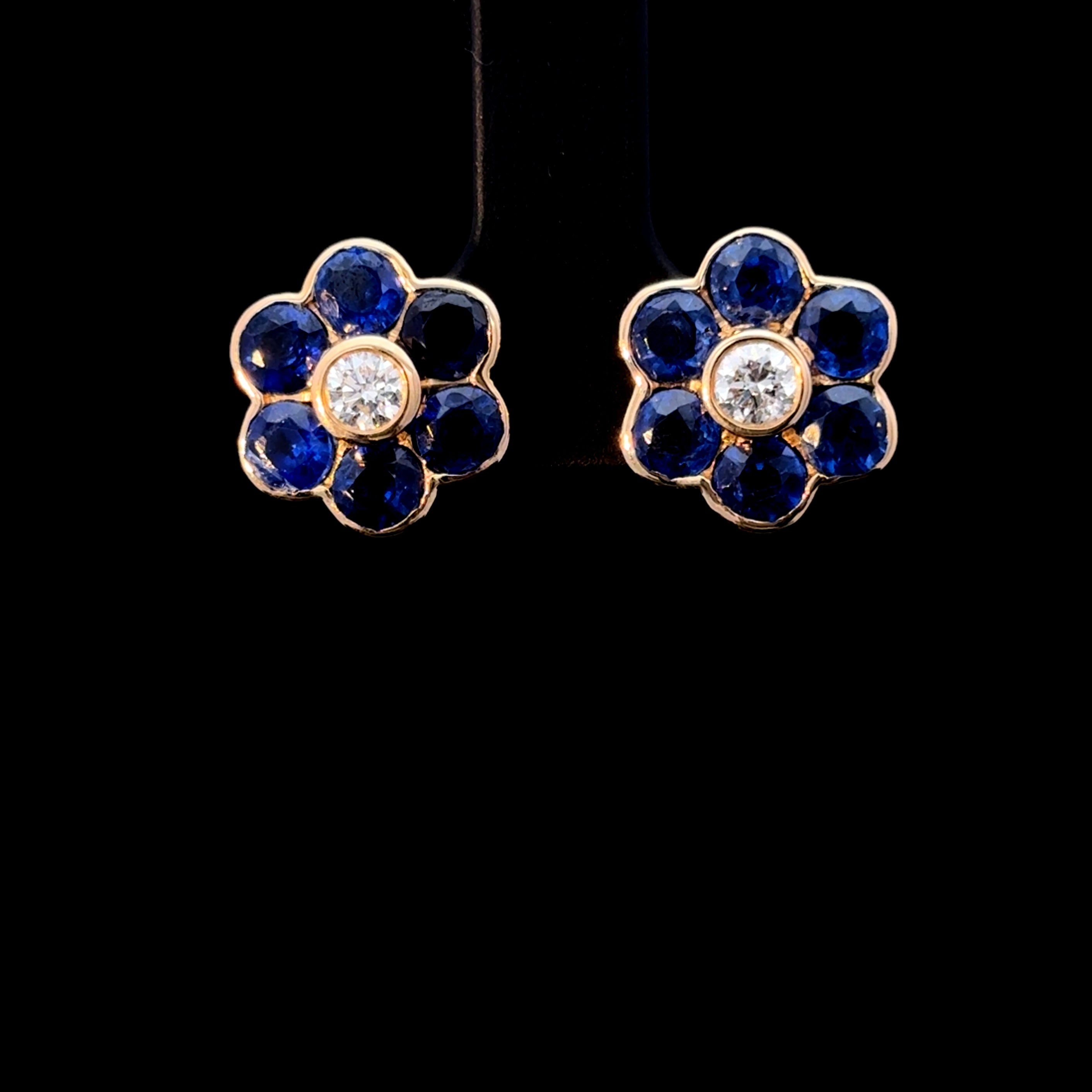 Flower Stud Earrings