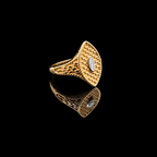Marquise Mesh Ring