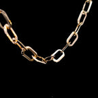 Wide Link Gold Chain