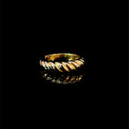 Twisted Knot Yellow Gold Ring