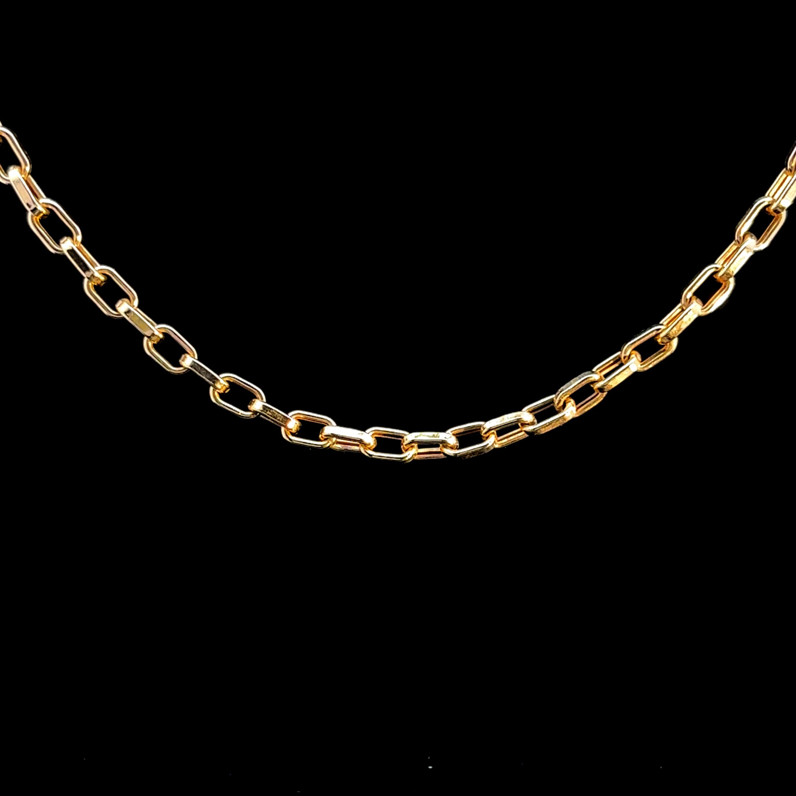 30´ Long Oval Gold Chain