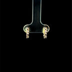 Bezel Bond Hoops