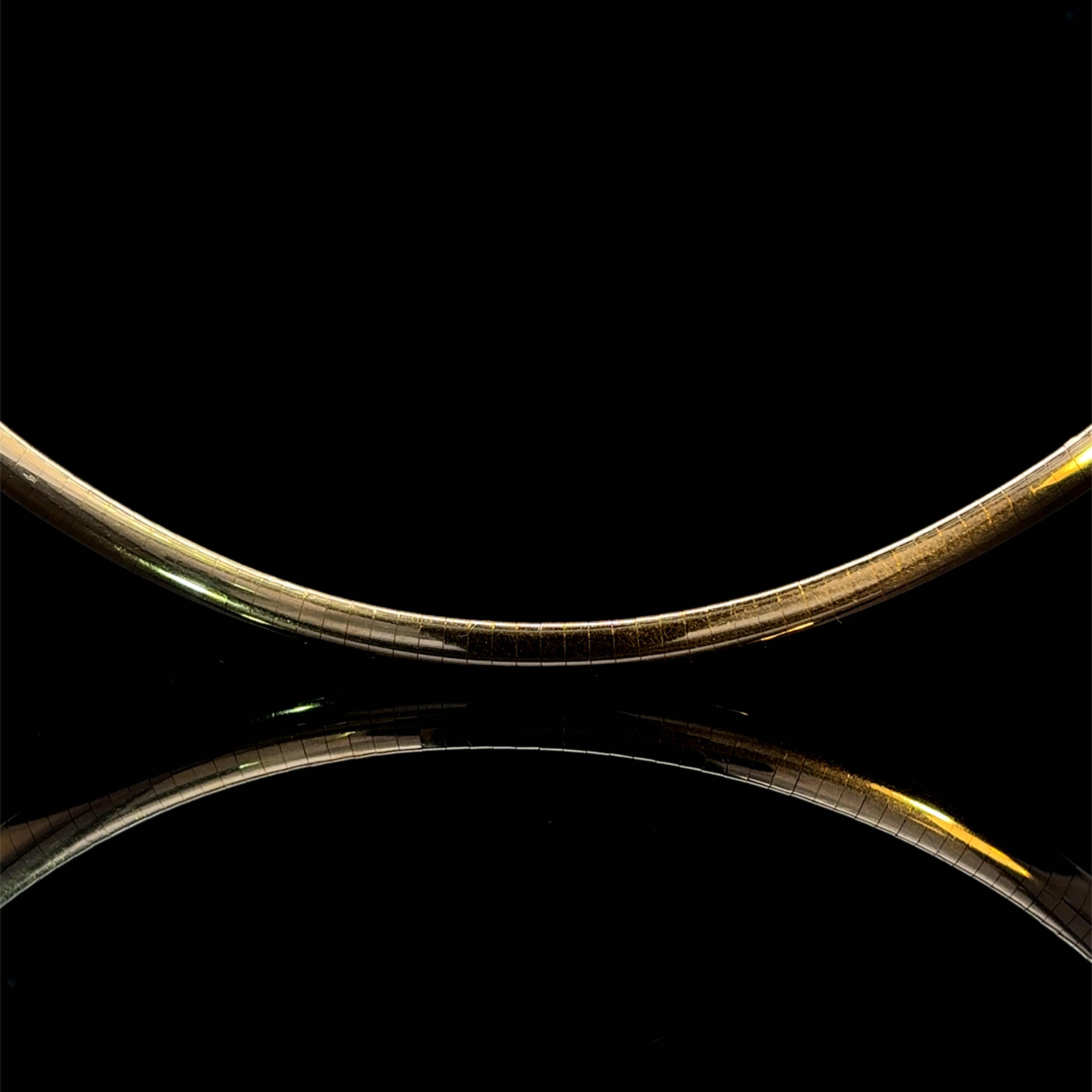 Domed Yellow Gold Omega