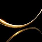 Domed Yellow Gold Omega