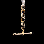 Short Golden Balance Charm