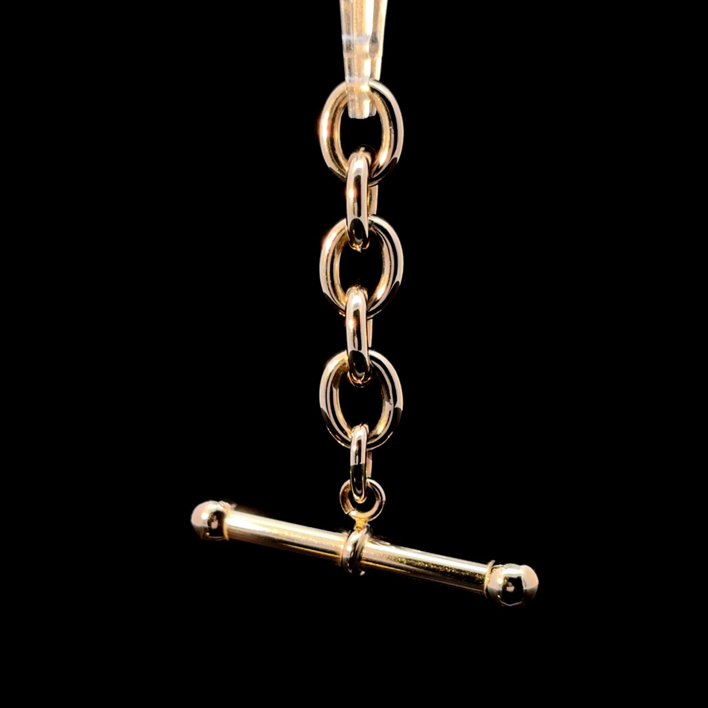 Short Golden Balance Charm