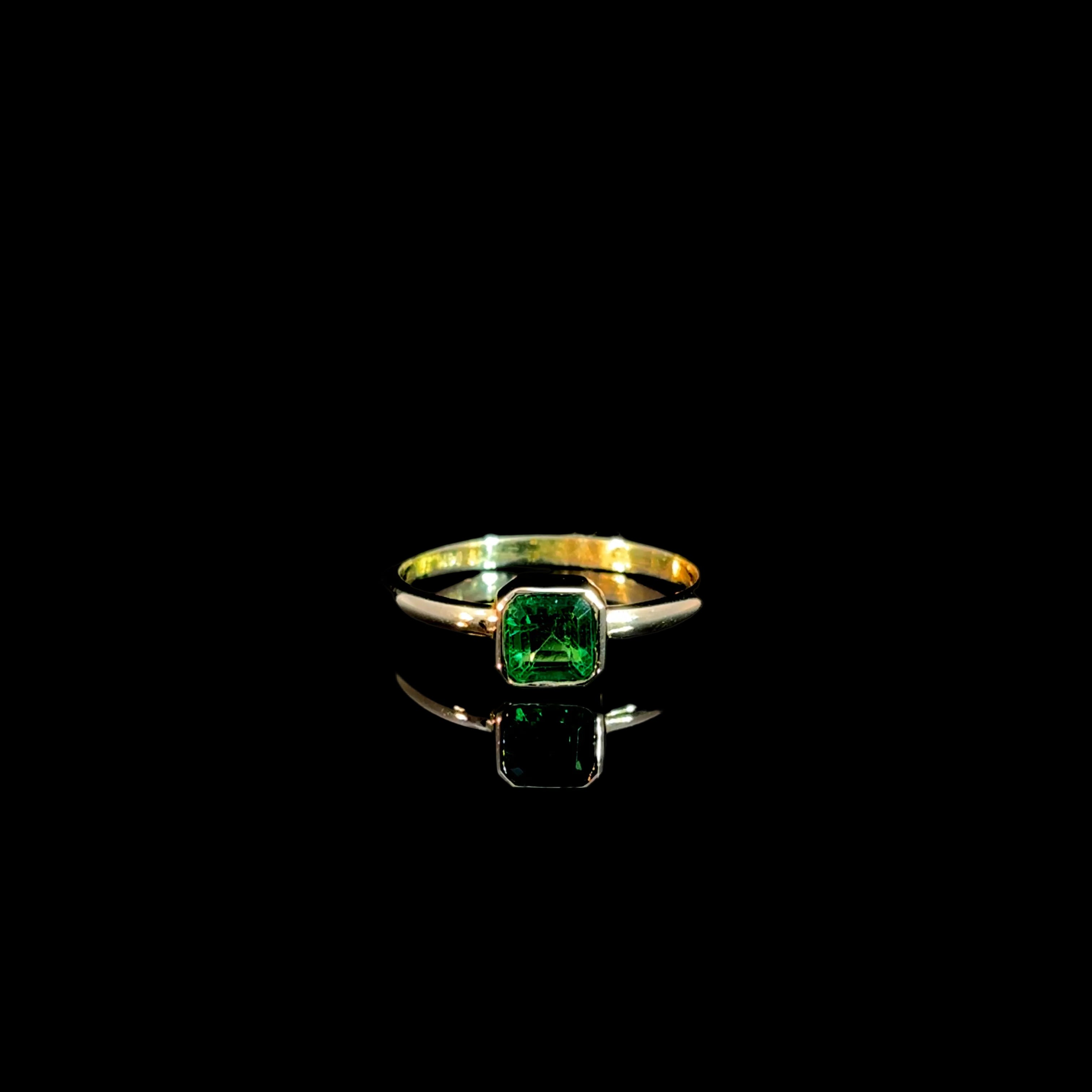 Emerald Icon Ring