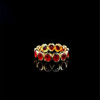 Ruby Eternity Bezel Ring