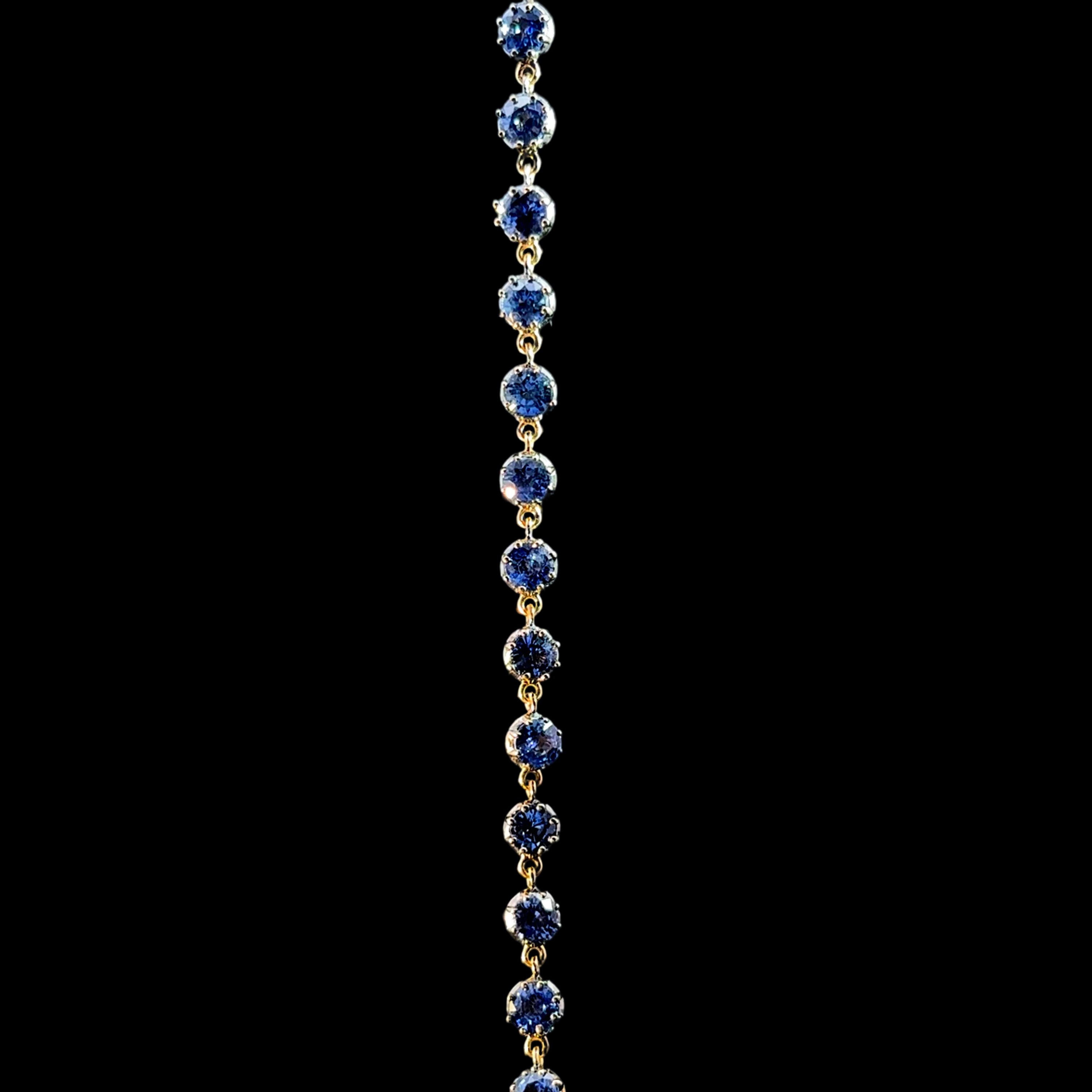 Midnight Sapphire Bracelet
