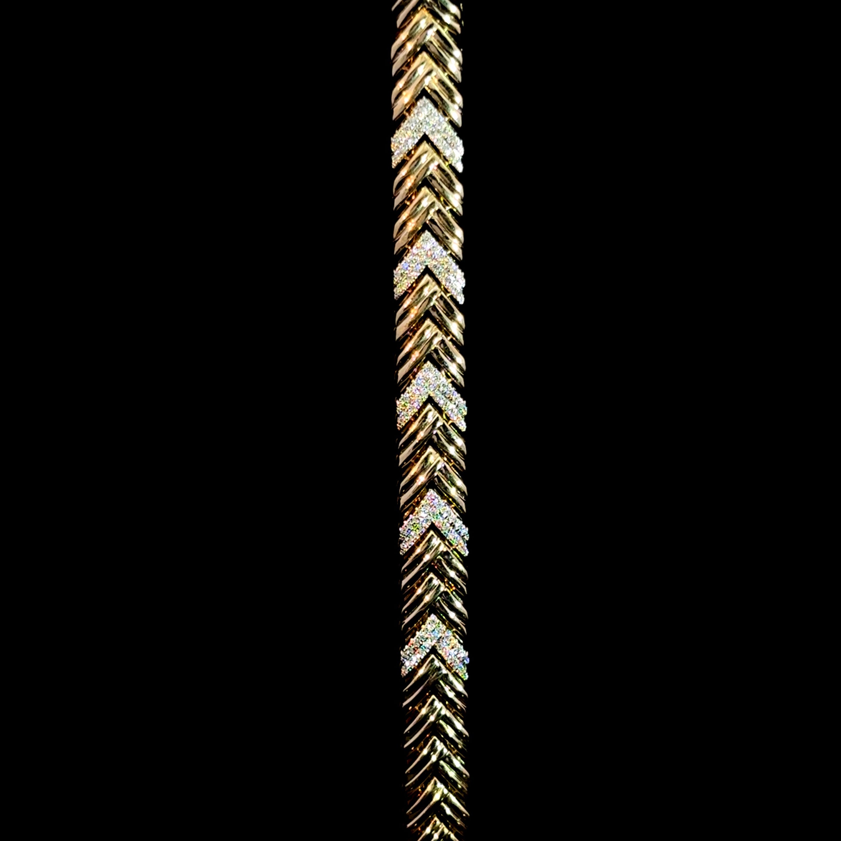 Chevron Diamond Bracelet