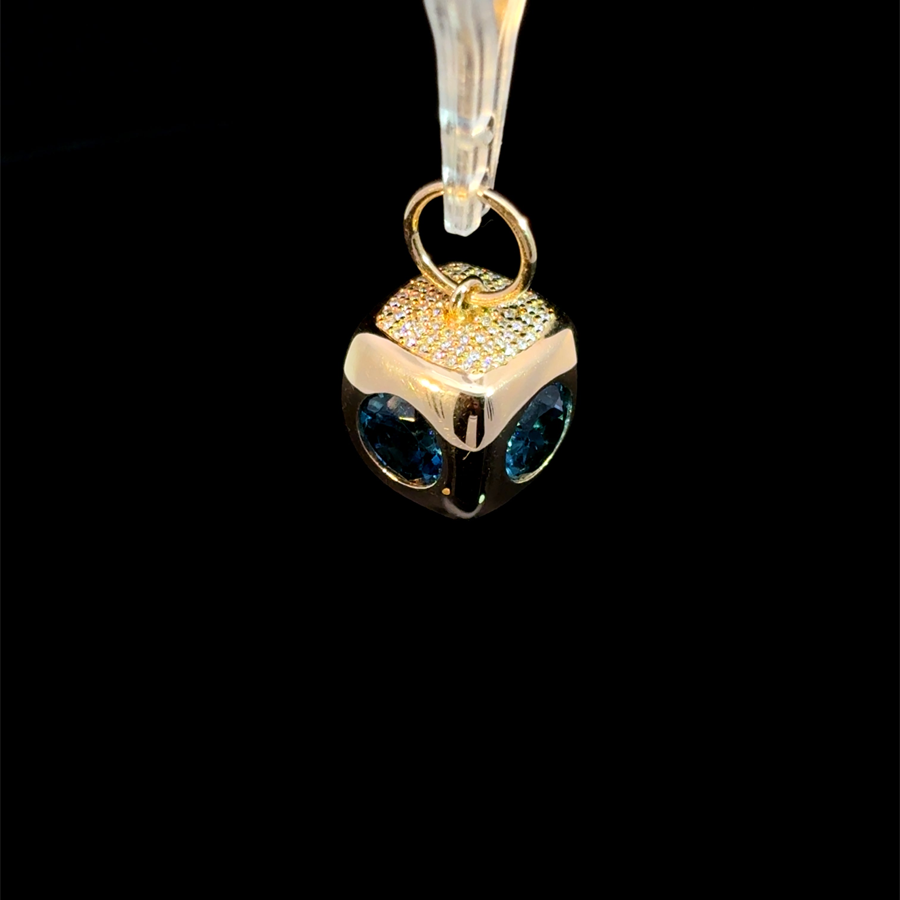 Gold London Dice