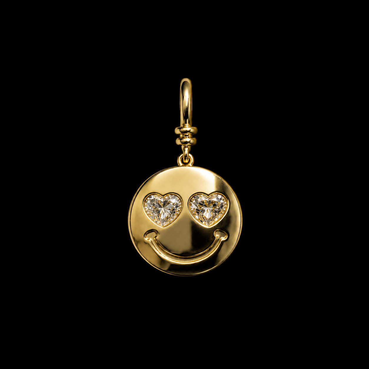 Smiley in Love Charm