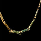 Labradorite Bar Necklace