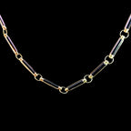 Amethyst Bar Necklace