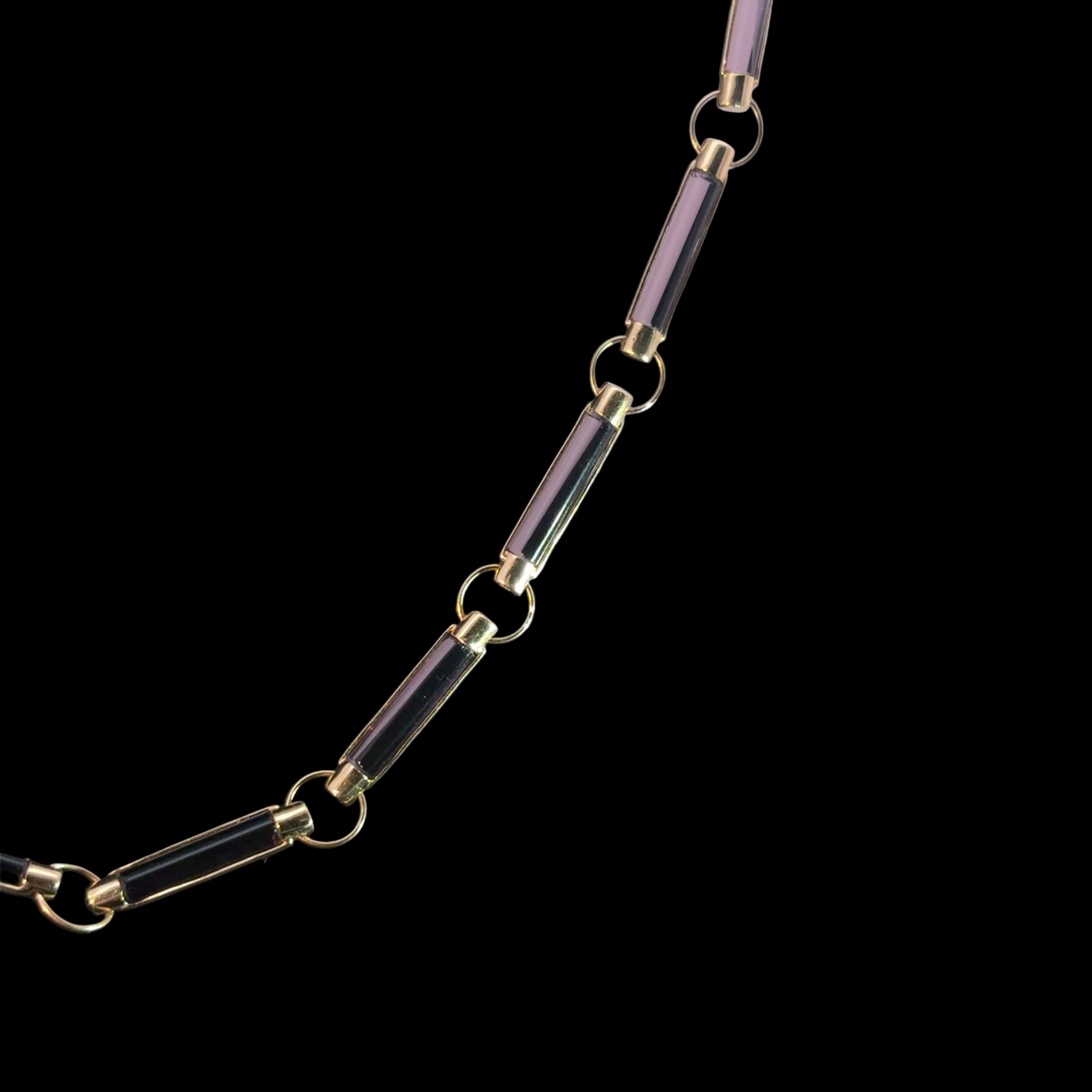 Amethyst Bar Necklace