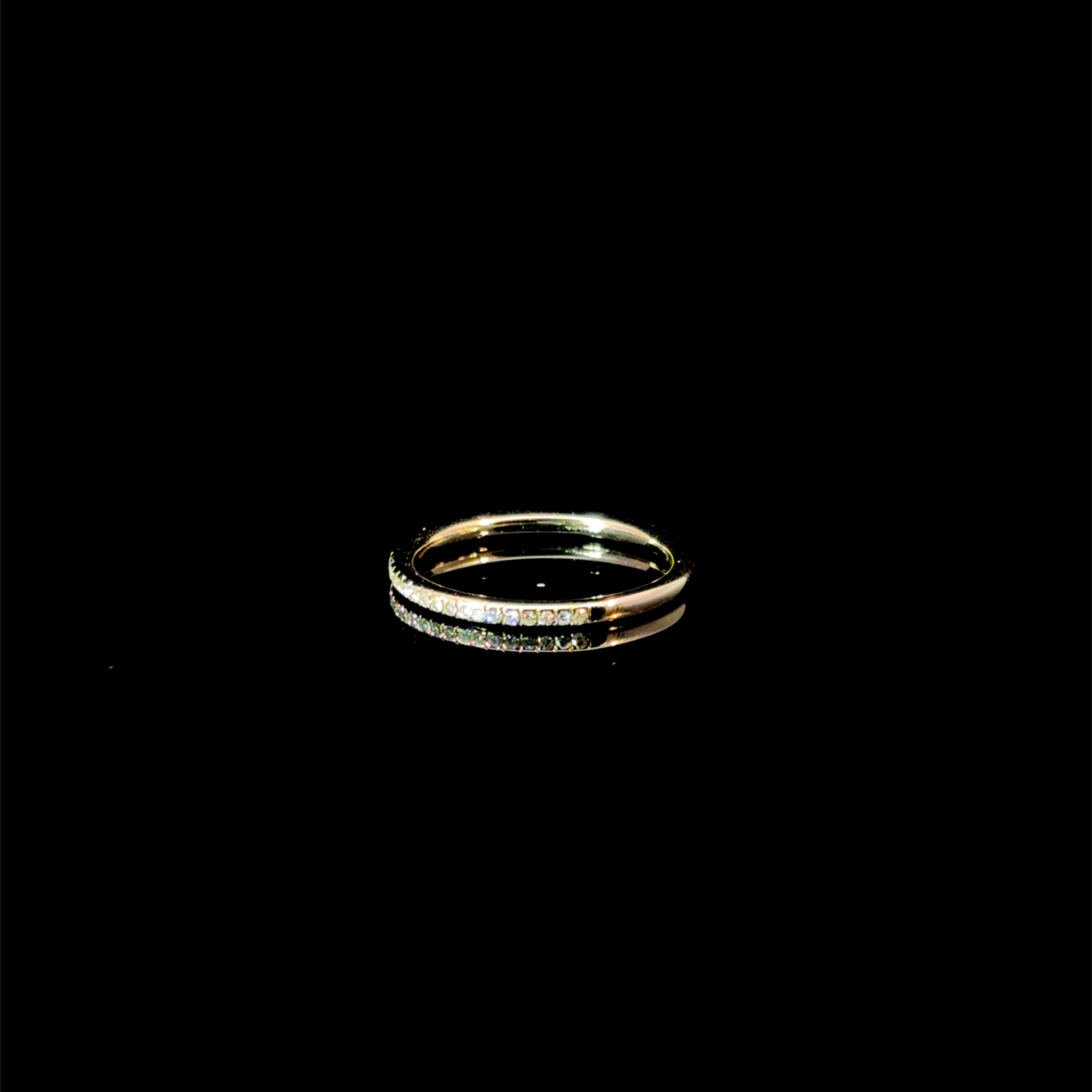 Micro Pavé Diamond Pinky Ring
