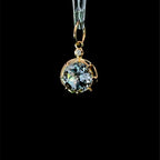 Orbit Topaz Charm