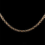 Thin Bold Rolo Chain 24L