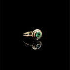 Emerald Bezel Ring
