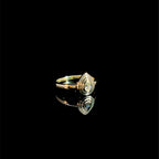 Golden Pear Ring
