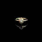 Golden Marquise Ring