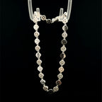 DIAMOND SMILEY FACE WHITE GOLD BRACELET