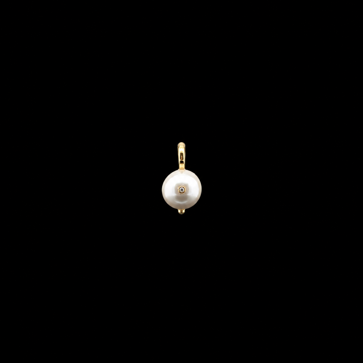 Diamond Pearl Charm
