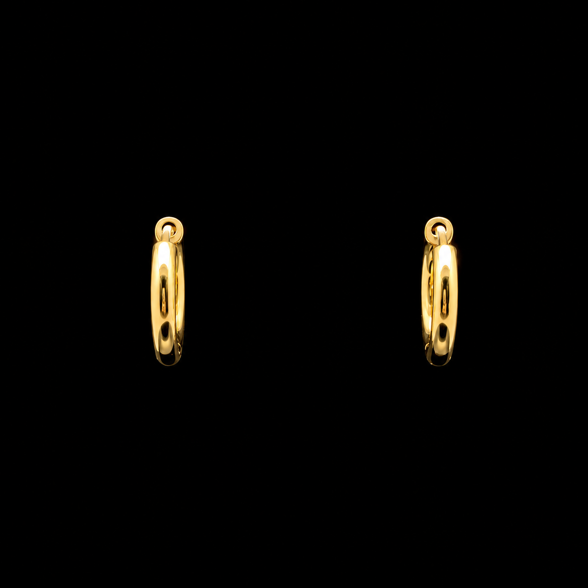 Slimline Gold Hoops
