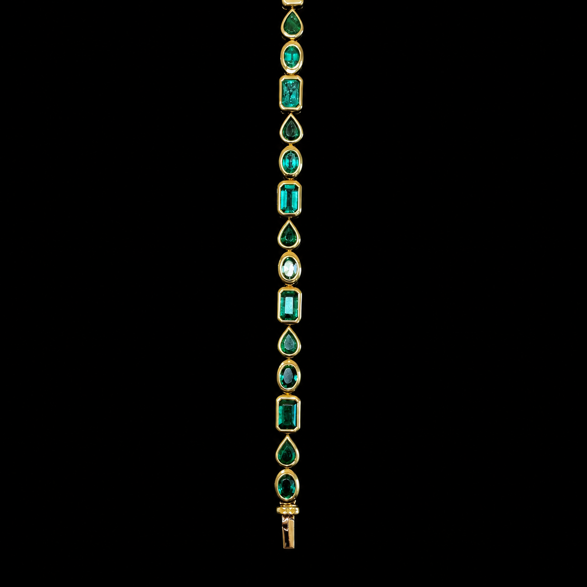 Emerald Mosaic Bracelets