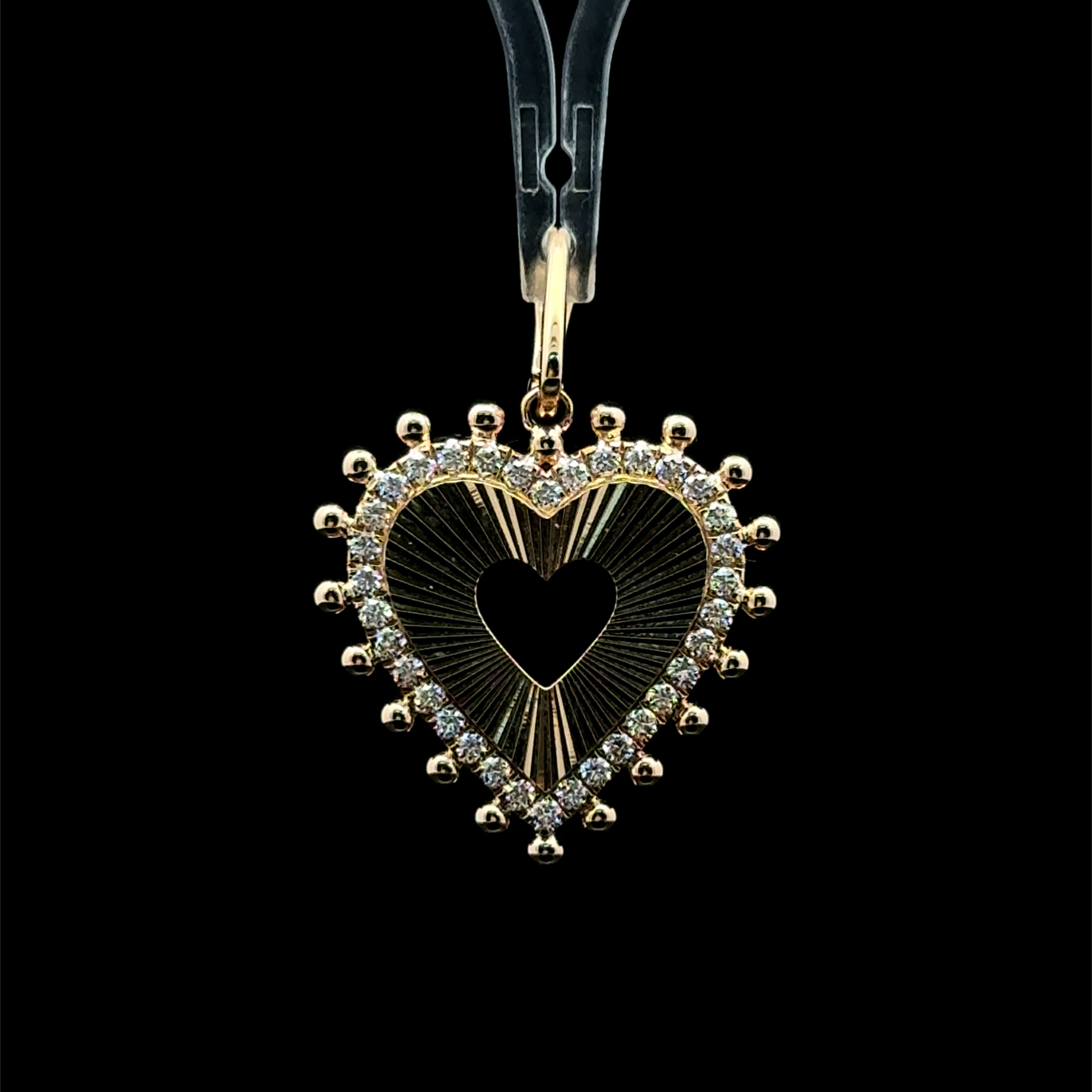 Halo Heart Charm
