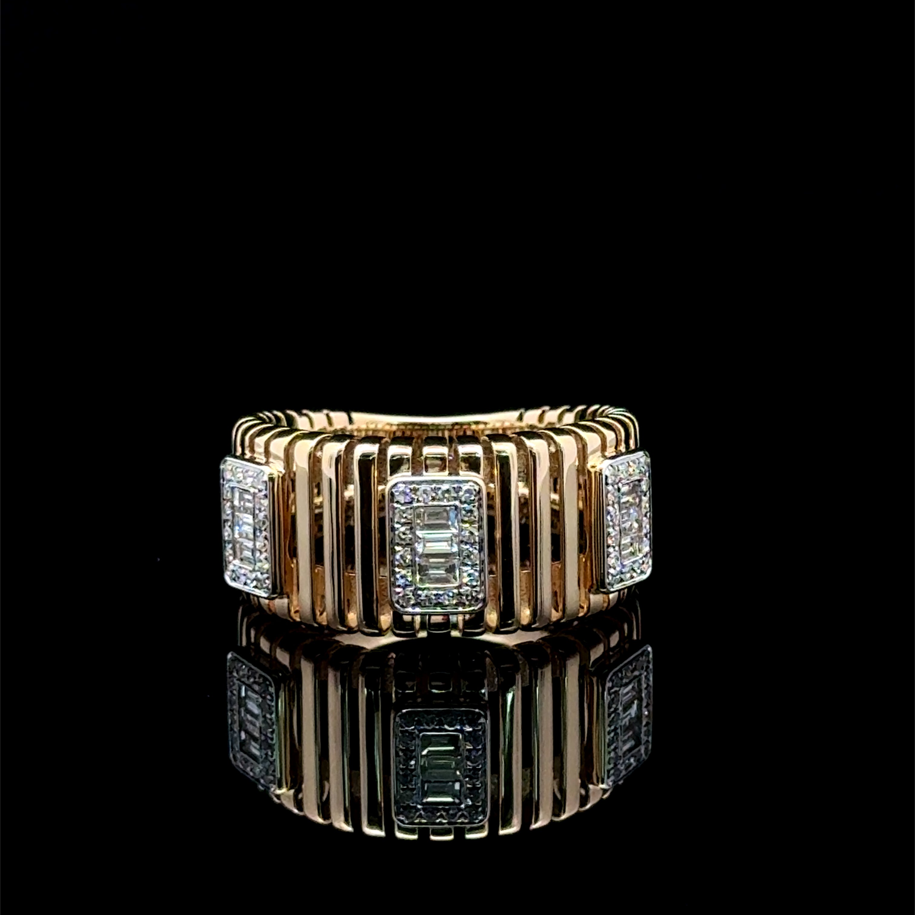 Bars of Gold Ring